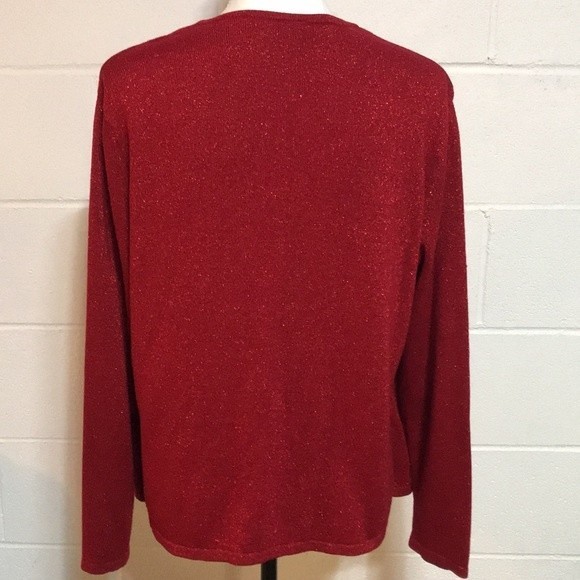 Croft & Barrow Sweater/Cardigan XL Pt. - Picture 6 of 8